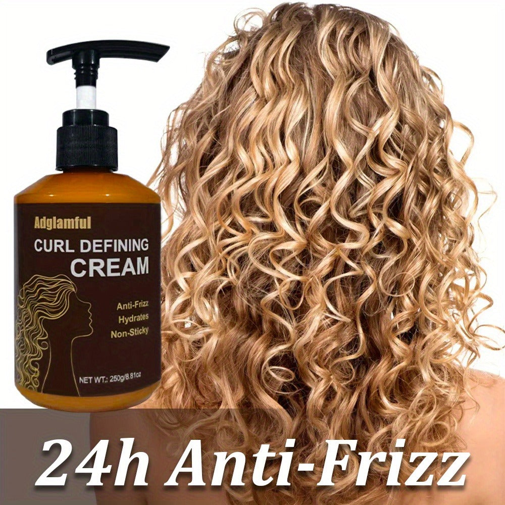 Pump-Bottle Curl Defining Cream with Leave-In Application for Wavy, Curly and Coily Hair Types — image 15