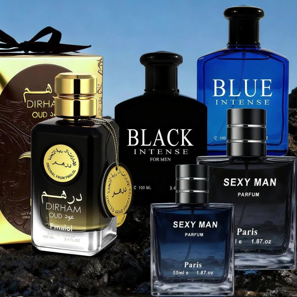 Boxed 3.4 fl oz Fragrance with Black Bottle or Oud-Labeled Checkout Options and Gold-Cap Presentation — image 10