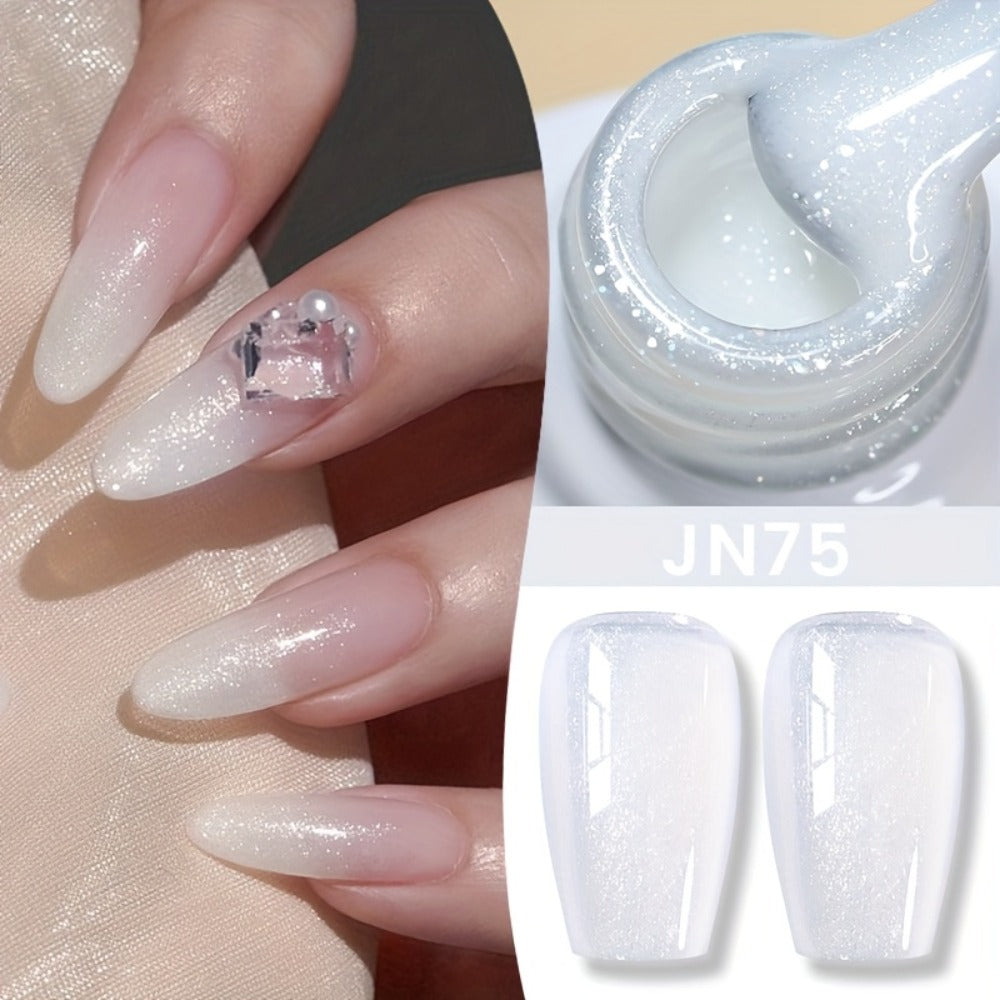Gel Nail Polish in 10ml Nude Jelly with Skin-Tone Glass Finish and JN05, JN68, JN75 or JN76 — image 8