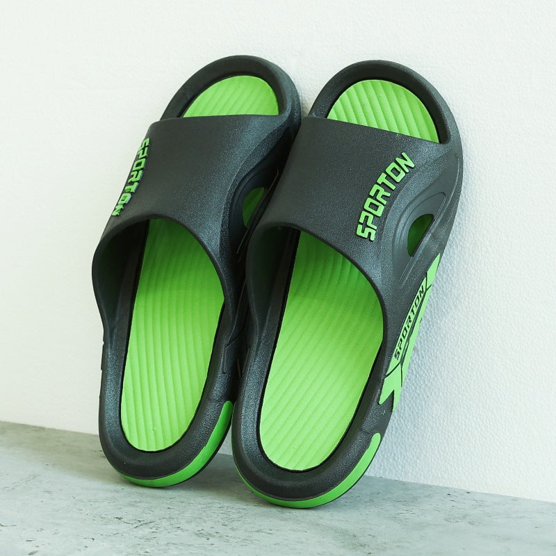 Fashionable Thick-soled Home Non-slip Slip-on Slippers