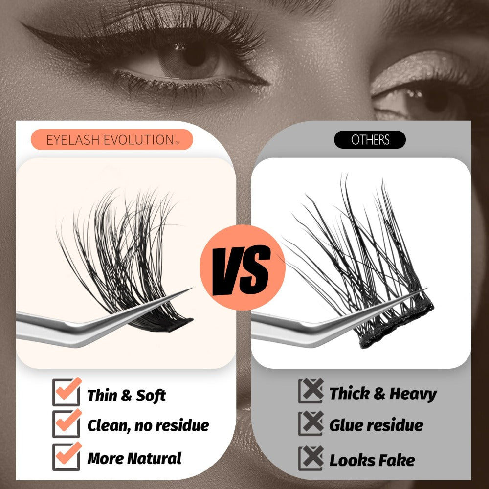 D-Curl Lash Extensions Tray with 272 Pre-Grouped 100D Thick Clusters in Mixed 8-16mm Lengths — image 10