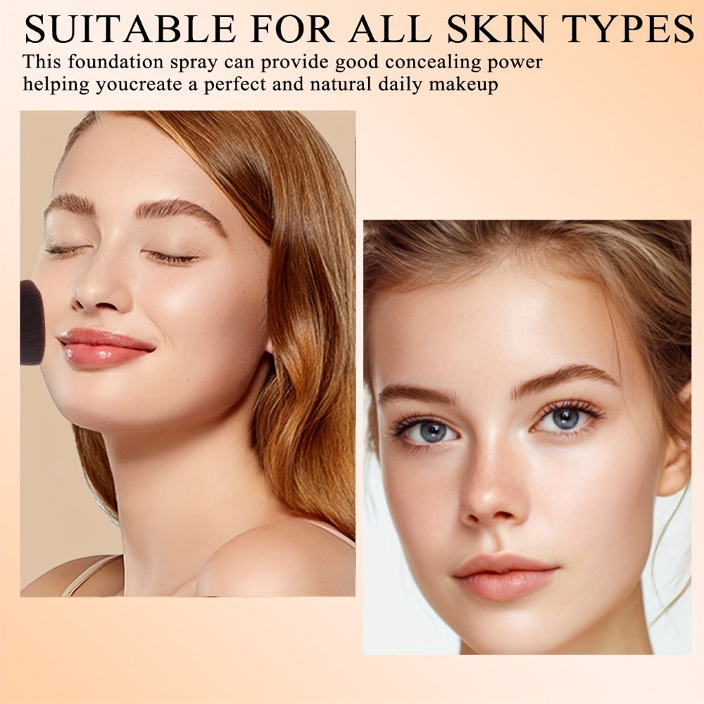 IMEASY 70ml Air-Spray Liquid Foundation and Flat-Top Brush Set in Shade Codes 01, 02 or 03 — image 8
