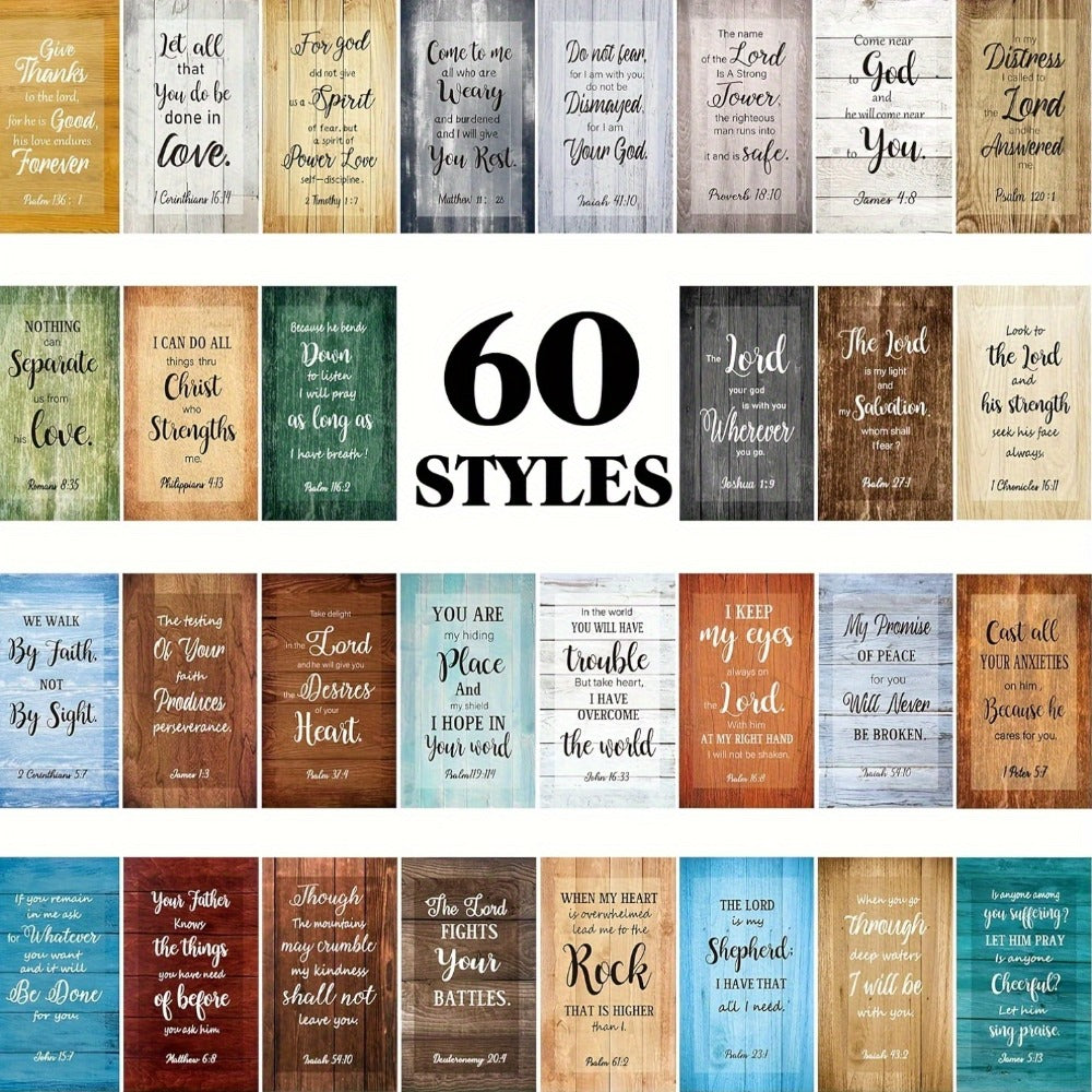 Bible Verse Cards 240 Pcs Bulk, Full Scripture Mini Prayer & Inspirational Quote Cards for Women Men Students — image 4