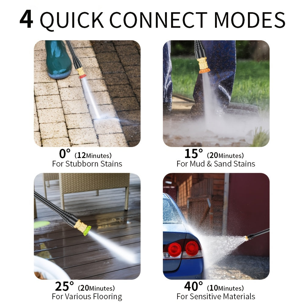Electric Pressure Washer High PSI for Garden, Patio and Yard Use, with the Listed Configuration — image 13