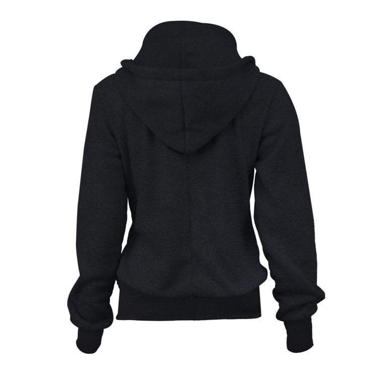 Autumn and winter new AliExpress best selling Double-breasted detachable hooded jacket Thick warm cotton coat women