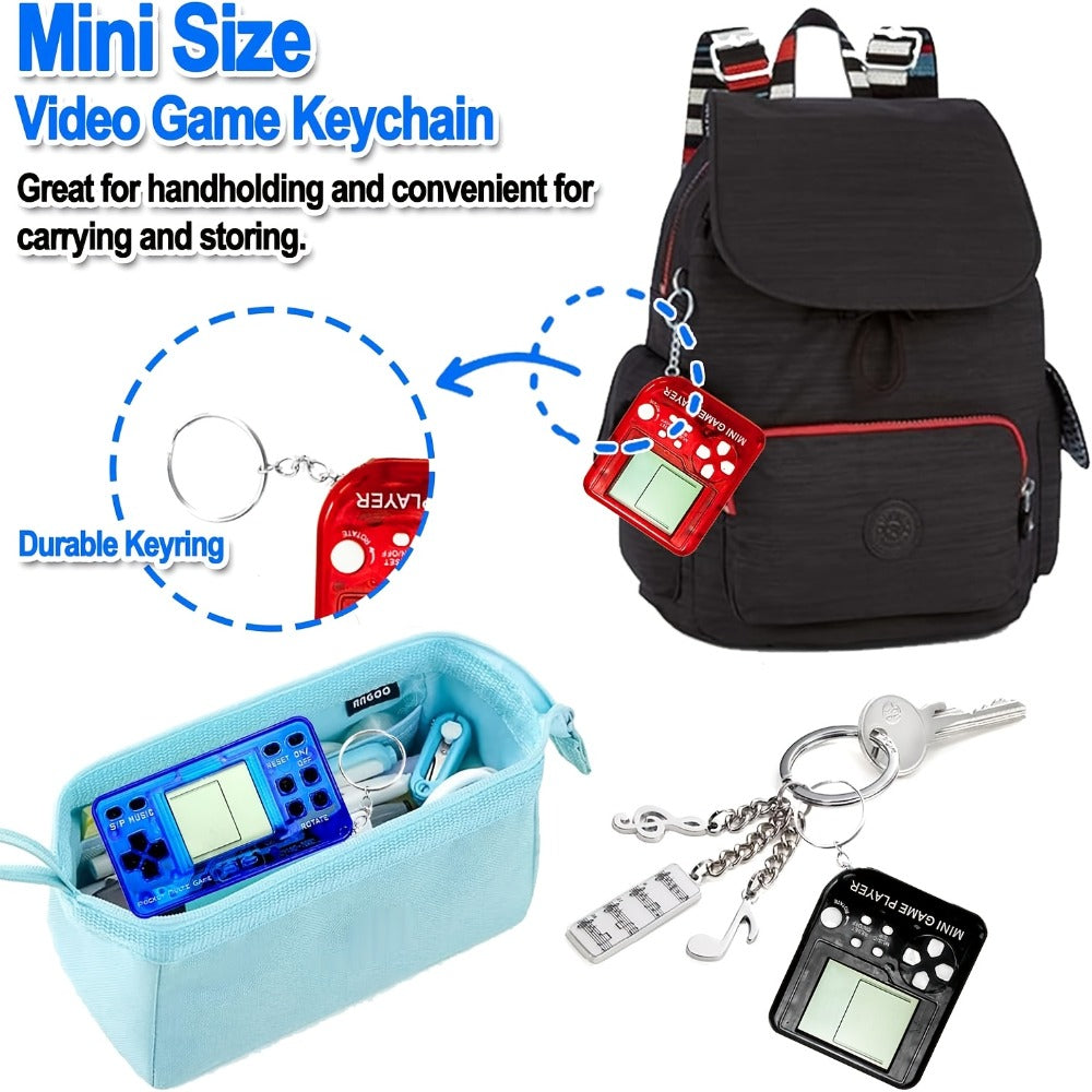 Party Favors Mini Handheld-Console Keychains in 6-, 12- or 25-Piece Packs for Gaming Events — image 6