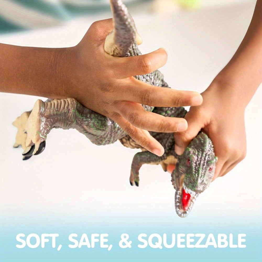Toddler Dinosaur Figures with Educational Book, 6 Jumbo Realistic Dinosaur Toys for Toddlers 1+ Years — image 9