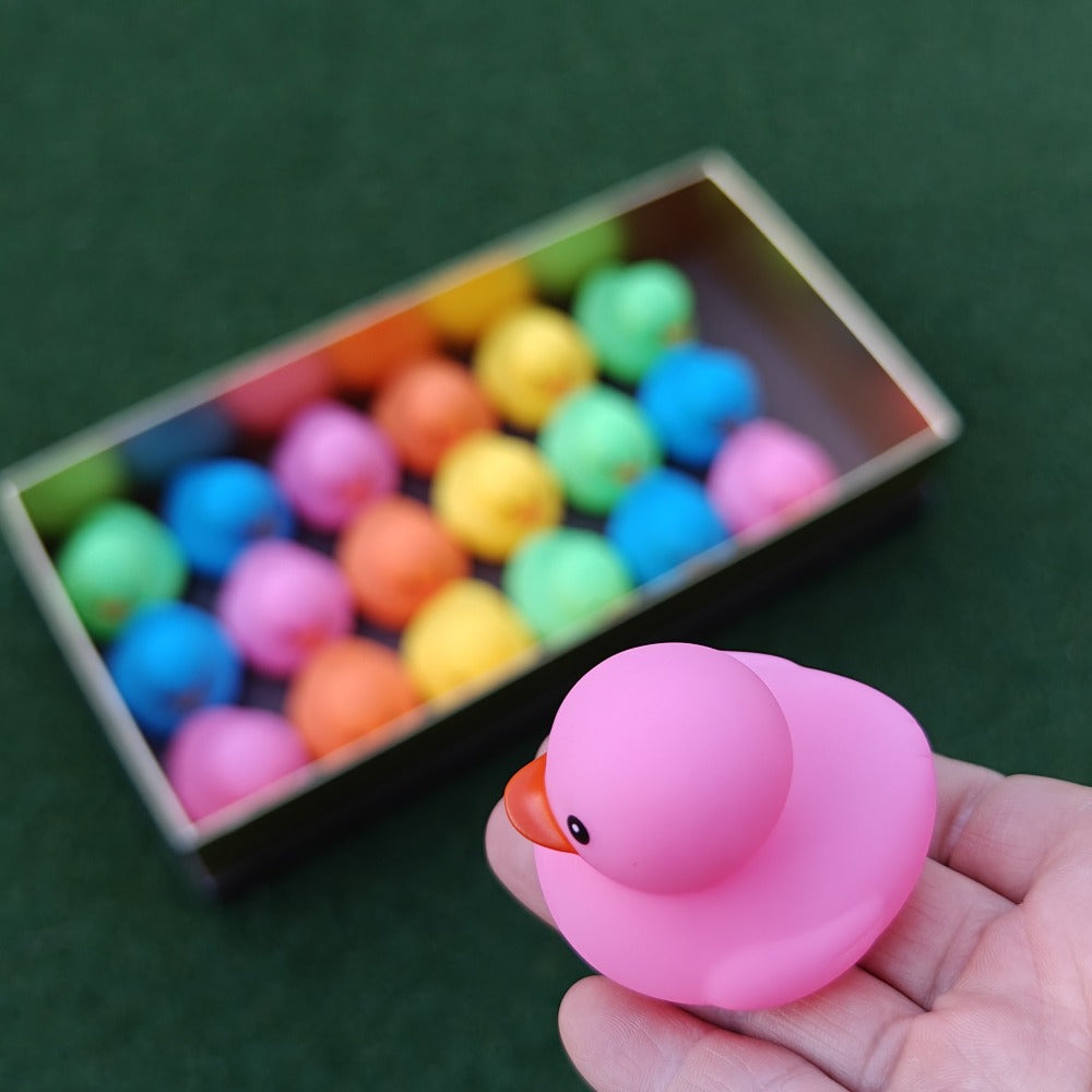 72-Piece Assorted Mini Rubber Duck Set in Mixed Colors for Supervised Bath, Pool and Party Play — image 4