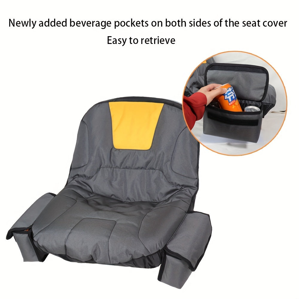 Lawn Mower Seat Cover, Riding Mower Tractor Garden Outdoor for Garden, Patio and Yard Use, with Listed Configuration — image 