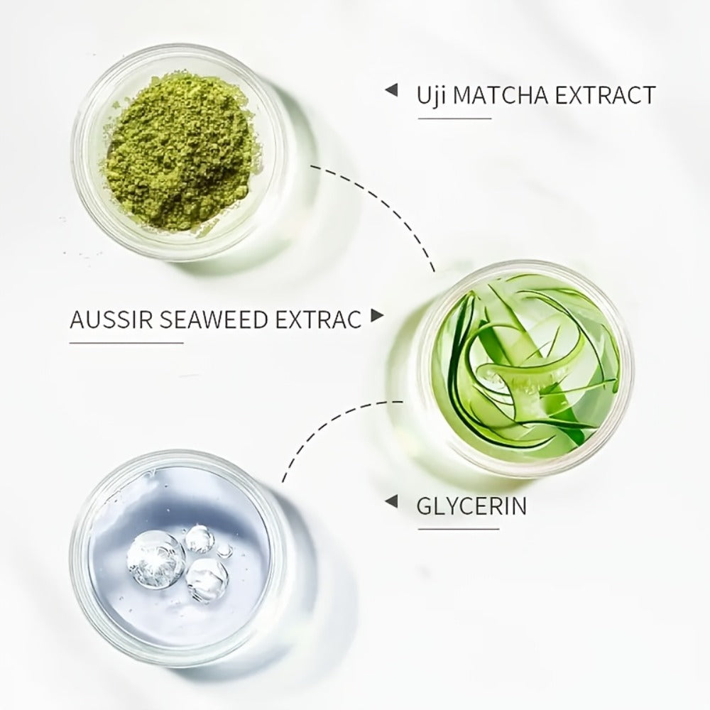 Matcha Peeling Gel Face Scrub with Tea Tree Salicylic Acid Exfoliating Alcohol Free Facial for Bath Time, Home Spa and Person