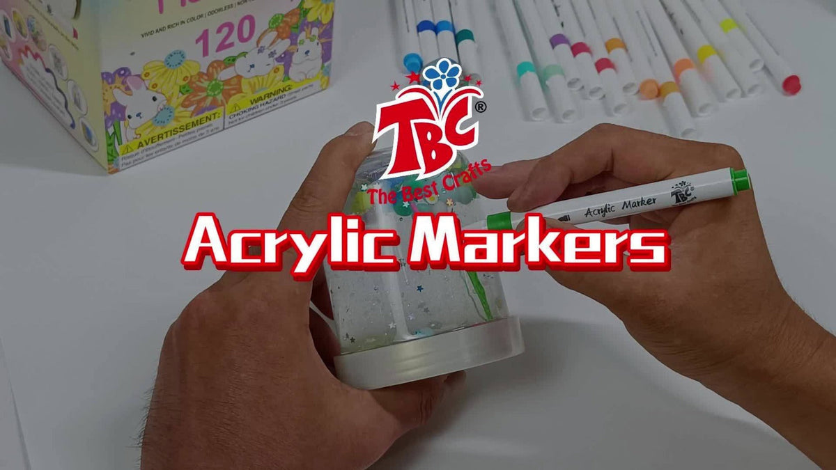 120 Colors Acrylic Paint Markers Set with the Listed Color, Size or Set Options for Everyday Use — image 8