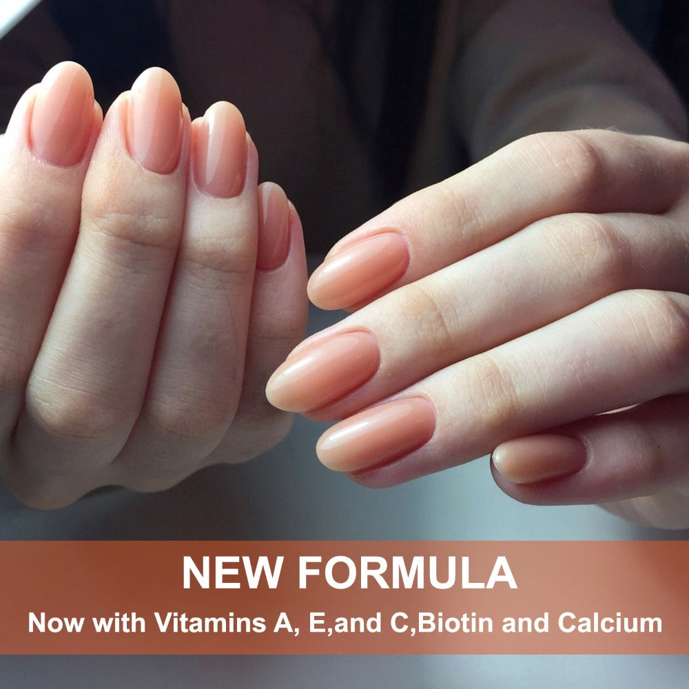 Clear 10 ml Nail Care Coating in Round Bottle with Black Cap and Orange 3 Days Label for Manicure Routines — image 9