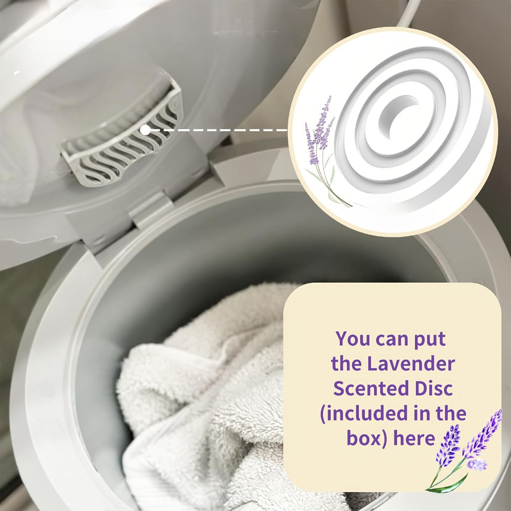 25L Electric Towel Warmer Bucket for Towels and Robes with Single-Button Control, White or Gray Finish — image 16