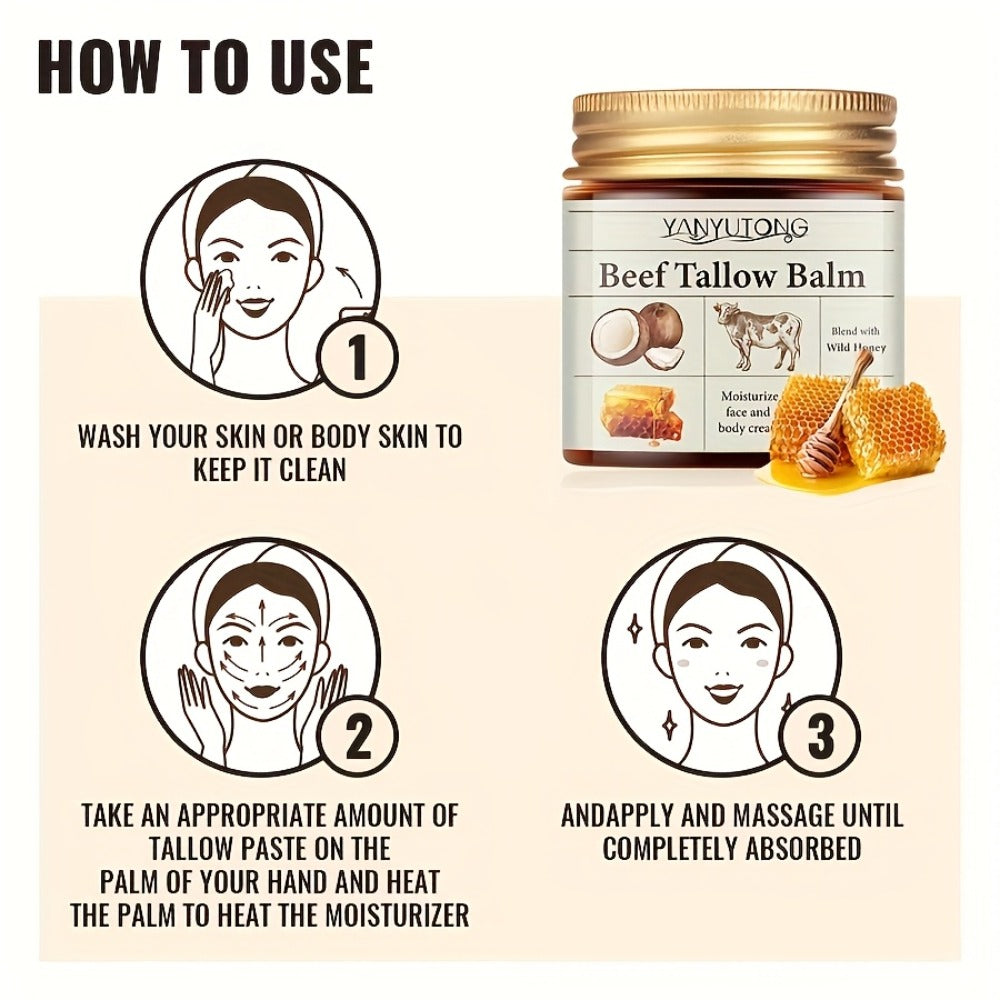 Bee Venom Lifting Cream with Beef Tallow & Honey 120g for Bath Time, Home Spa and Personal Care — image 8