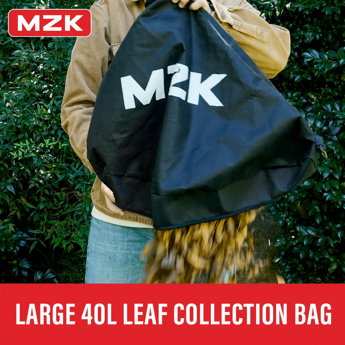 Leaf Blower Vacuum Mulcher 3-in-1 Electric Corded, 470CFM 180MPH Airflow, 13.21Gal Collection Bag — image 3
