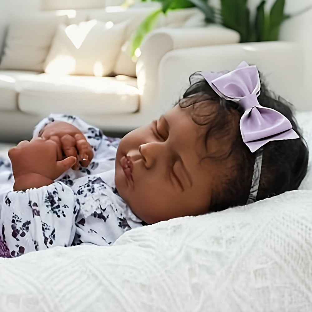 Reborn Doll VIVIDOLL 19-Inch Poseable Figure with Hand-Painted Face, Printed Outfit and Doll-Only Configuration — image 5