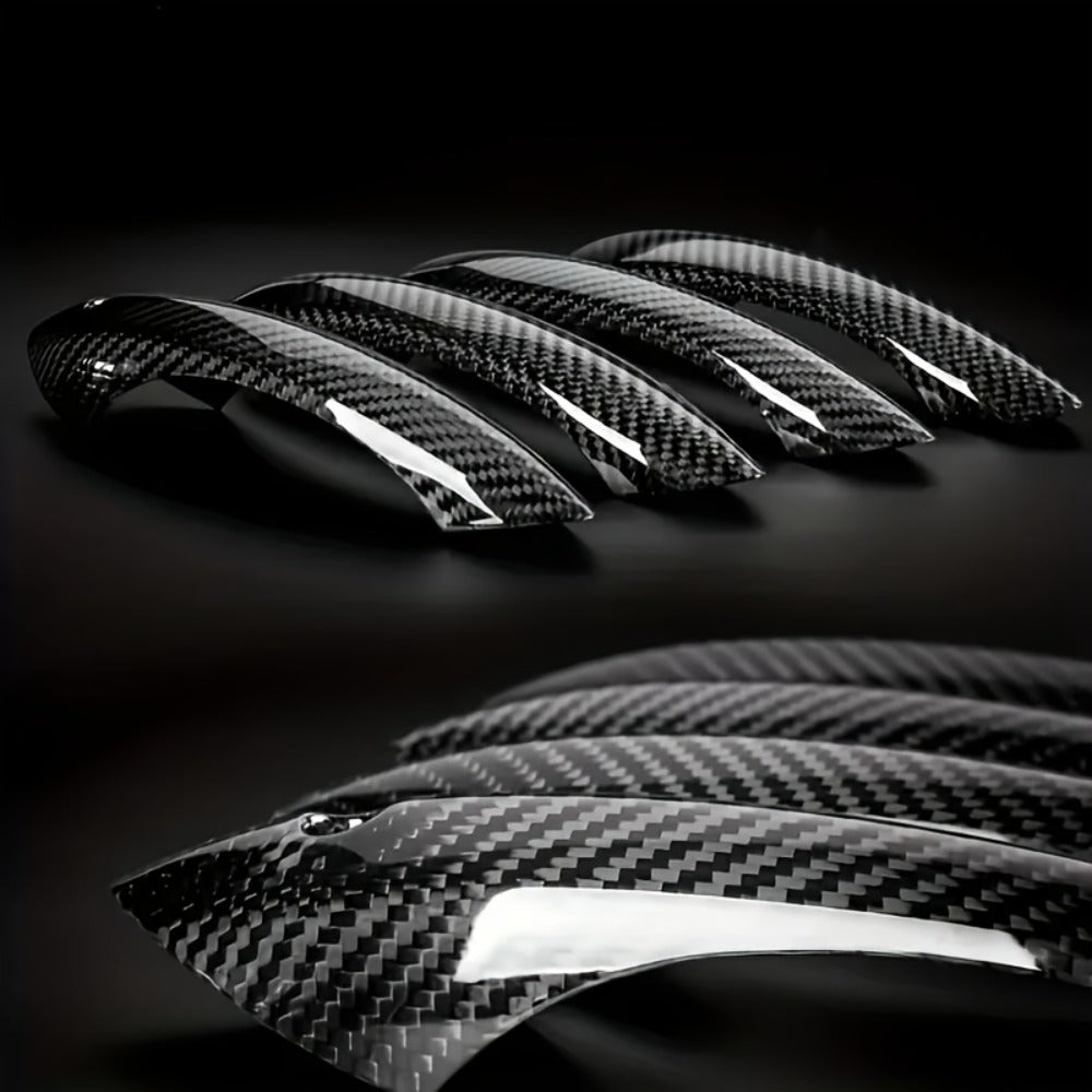 5D Carbon Fiber Vinyl Wrap 50cm x 300cm – Self-Adhesive Car Interior Decor Film, UV Protection, Scratch-Resistant, Dashboard 