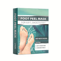 Foot Peel Mask Exfoliating Socks Dead Skin Remover Moisturizing Firming Brightening Hypoallergenic Peeling Treatment for Dry 