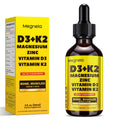 Vitamin D3 Liquid Drops 10000 IU with K2 MK-7 120mcg Magnesium Zinc Vitamin B2 for Bath Time, Home Spa and Personal Care — im