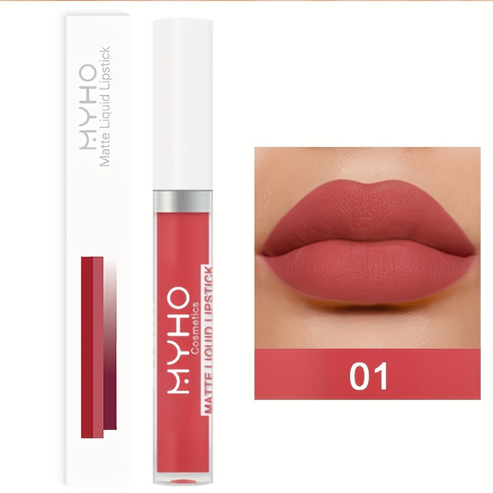 Lip Gloss Set by MYHO Cosmetics with 9 Matte Lip Colors per Set and Two Retained Shade Collections — image 15