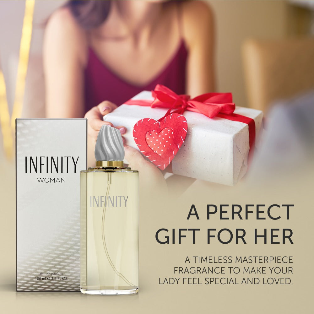 Women's Perfume Infinity Woman Eau de Parfum with Freesia, Violet, Musk and Sandalwood Options — image 10