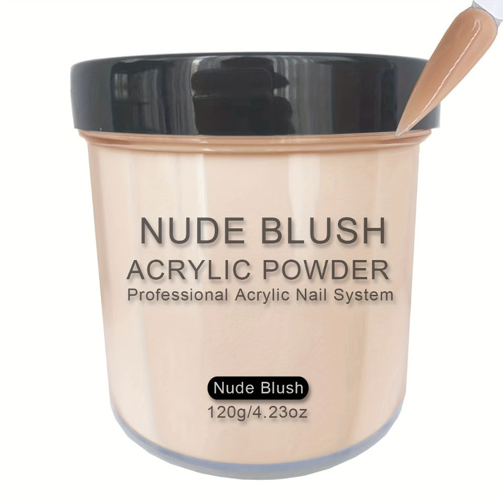 120g Acrylic Nail Powder Jar in Nude Blush, Beige or Beige Nude for Use with Compatible Acrylic Liquid — image 3