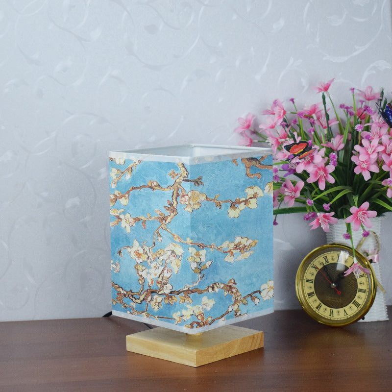 New Chinese Retro Style Bedside Night Light Warm
