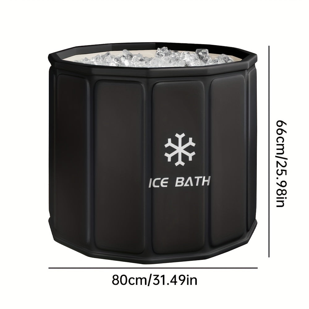 Ice Bath Tub Portable Foldable for Garden, Patio and Yard Use, with the Listed Configuration — image 3