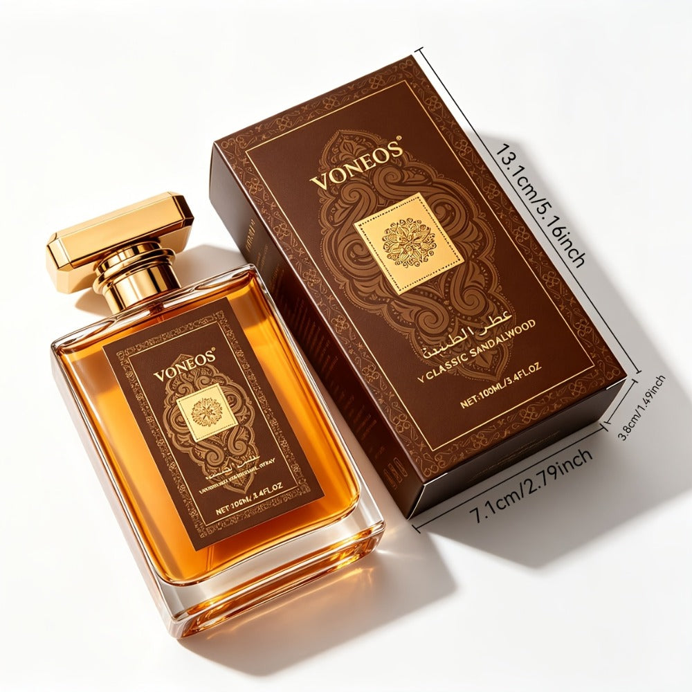 Cologne Spray for Men DUBAI SUDAN 3.4 oz with Gold Bottle and 1, 2 or 3 Piece Set Options for Gifting — image 6