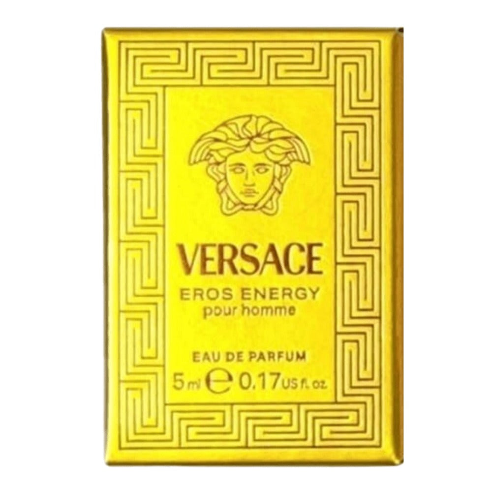 Men's Perfume Versace Eros Energy Eau de Parfum Travel Spray 5 ml in Portable Yellow Atomizer — image 3