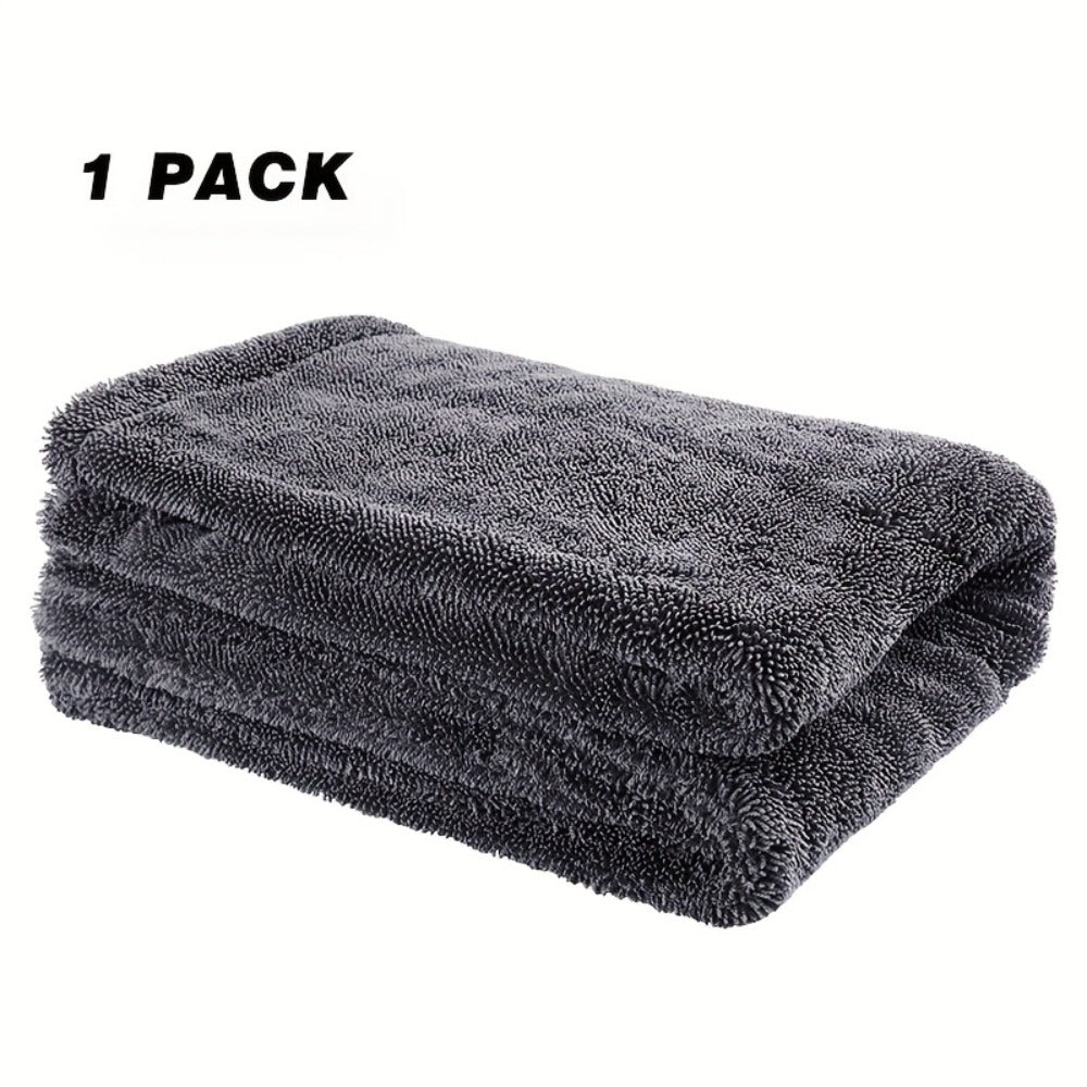 Car Drying Towel in 24 x 36-Inch 1500 GSM Edgeless Microfiber, Available as One or Two Pieces — image 5