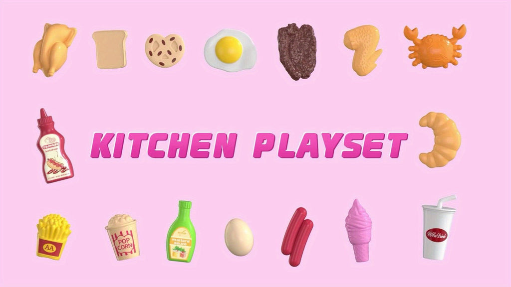 Pretend Play Kitchen Playset with Lights & Sounds, Interactive Toy Kitchen Accessories for Toddlers Ages 3+ — image 11