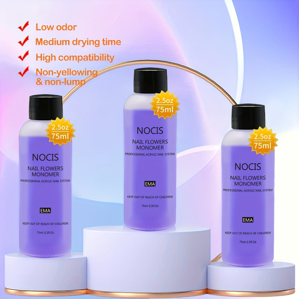 Odorless Acrylic Liquid Monomer Bulk Pack for Home and Salon Manicures, with the Listed Configuration — image 8