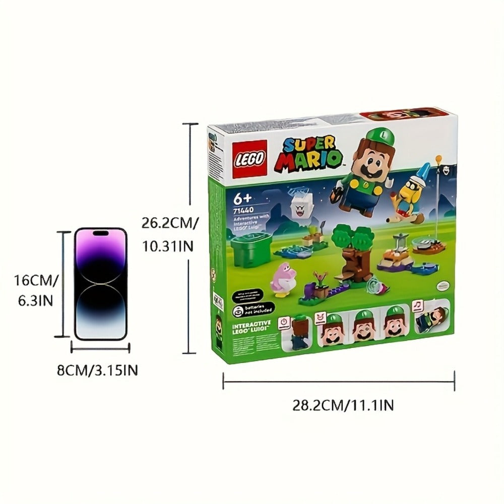 Interactive Luigi Building Set LEGO 71440, Adventures with Luigi Starter Course, Interactive Figure Playset for Kids Ages 6+ 