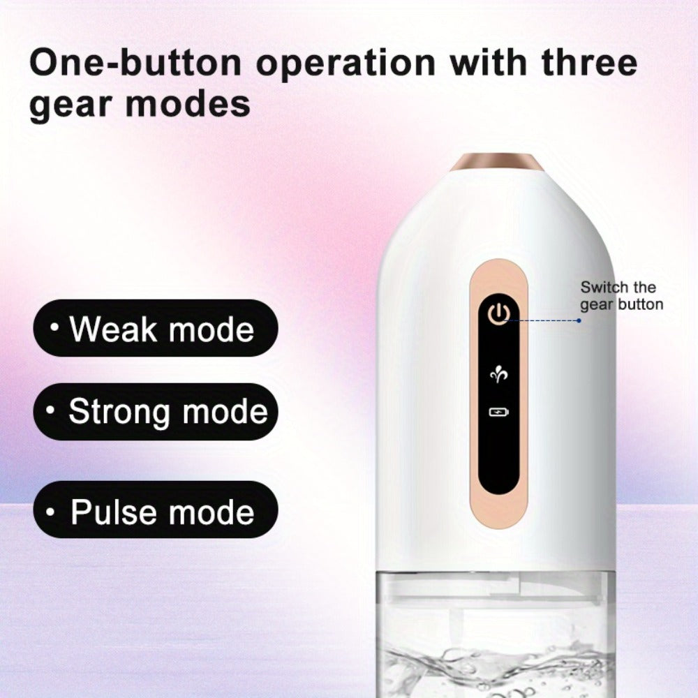 Electric Toothbrush Water Flosser Combo Set – 3 Modes USB Rechargeable Oral Care Kit with 4 Brush Heads & 4 Nozzles — image 1