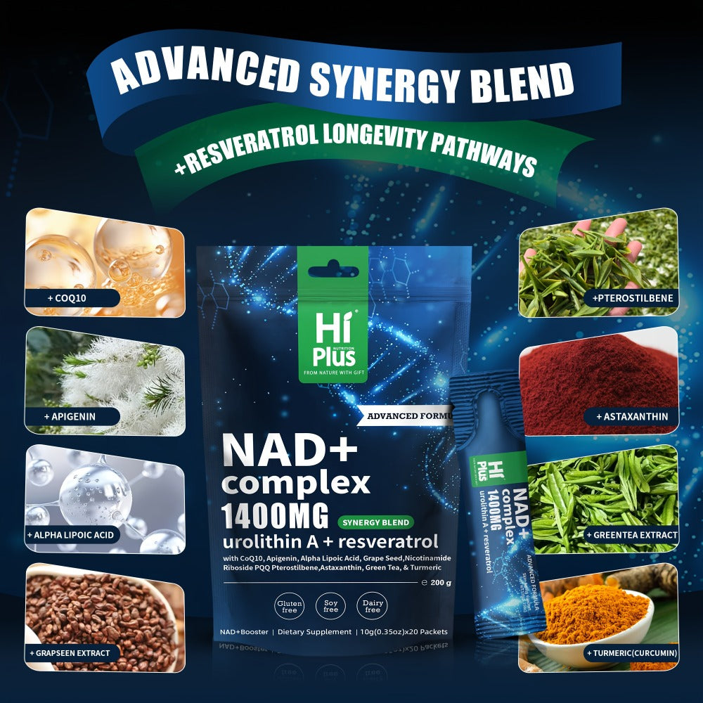 NAD+ 1400mg Liposomal Energy Bar with Niacinamide Ribofuronate & Resveratrol - Cellular for Bath Time, Home Spa and Personal 