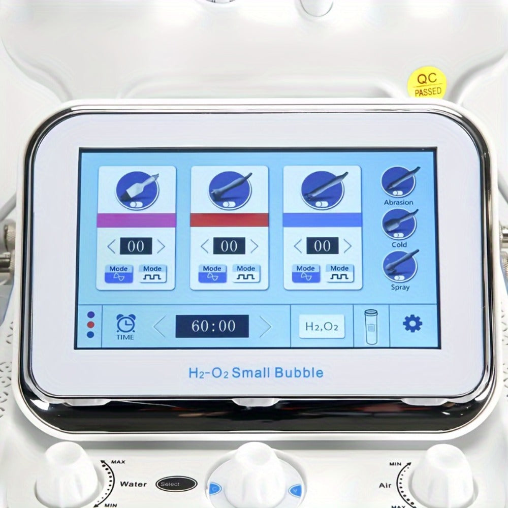 Hydrogen Oxygen Microbubble Facial Machine 6-in-1 / 7-in-1, Dual Pump Deep Cleansing Skin Rejuvenation Beauty Device for Home