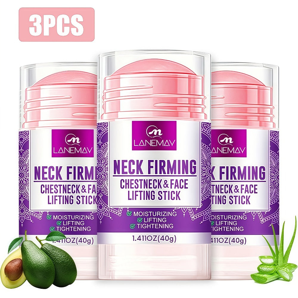Retinol Collagen Face & Neck Stick 3pcs Set - Lifting Tightening Skin Care Stick, Portable Daily Skincare for All Skin Types 