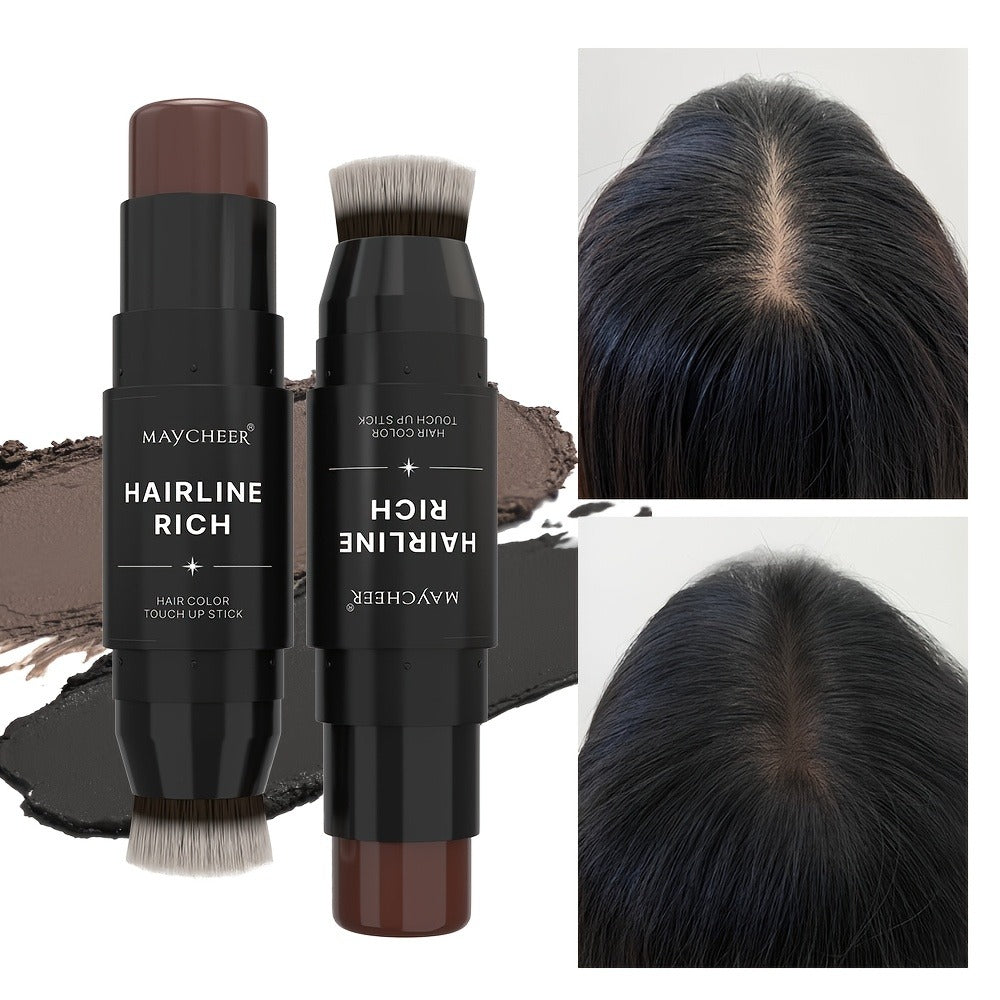 Root Touch-Up Hair Color Pen with Brush Applicator, Instant Gray & White Hair Coverage, Plant Squalane Nourishing Formula — i
