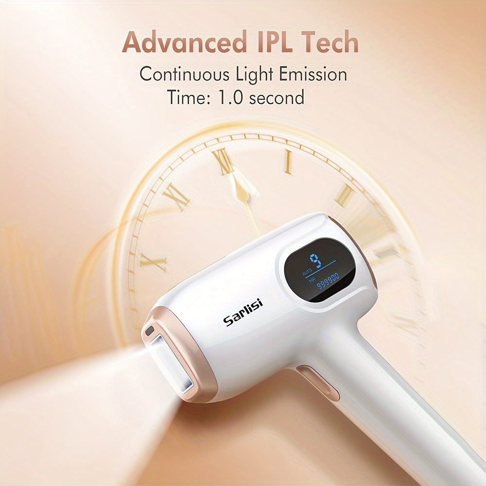 Sarisili AI01 IPL Hair Removal Device with Nine Intensity Levels, Manual and Auto Flash Modes and Display — image 8