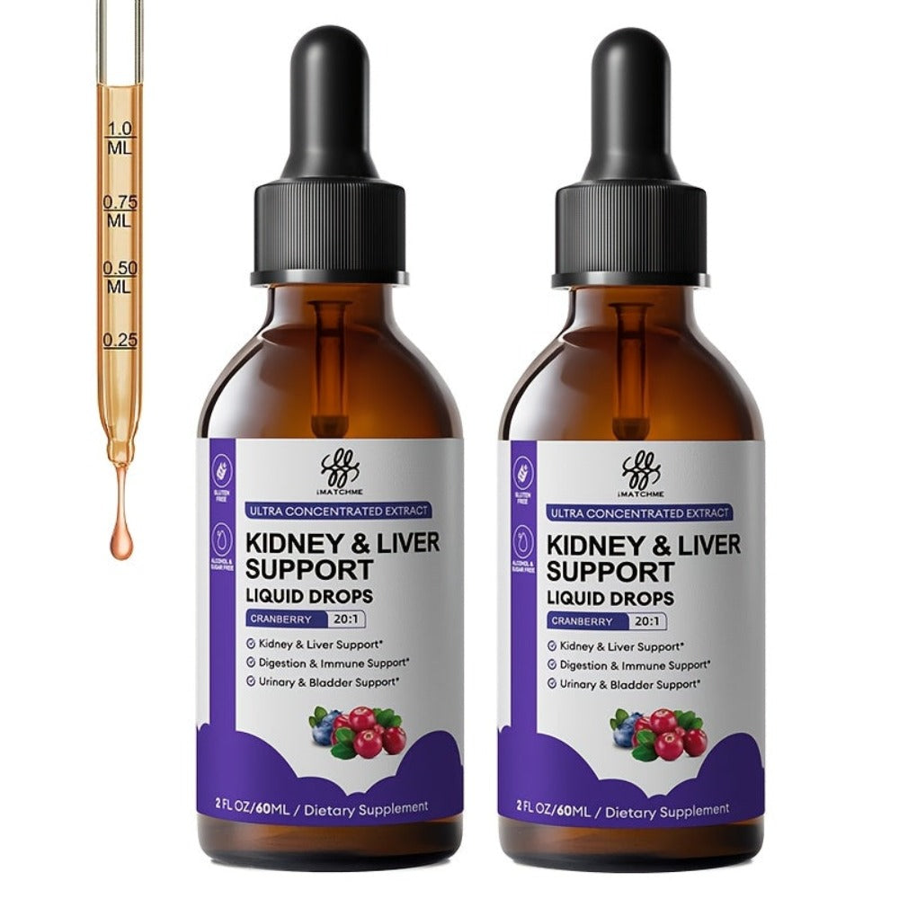 Kidney and Liver Support Drops 27-in-1 Complex - Alcohol-Free Natural Herbal Formula for Liver Health — image 13