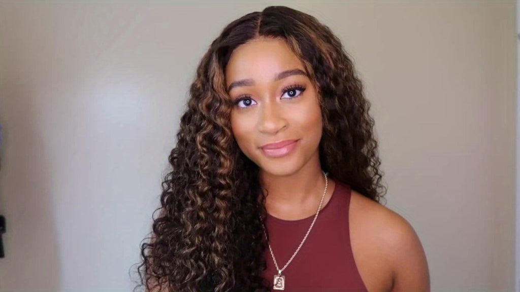 Deep Wave Human Hair Wig with 13x4 HD Lace Front, 180% Density and 14-34 Inch Length Options — image 11