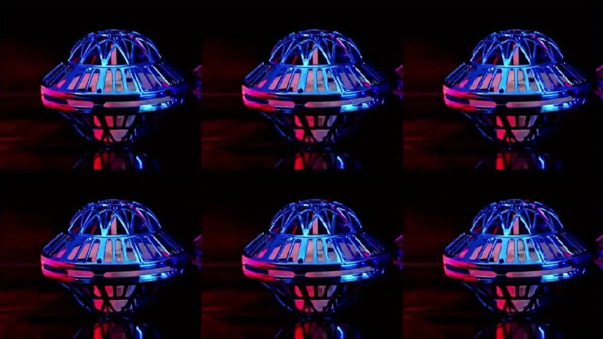 UFO Flying Ball Toy Smart Sensor Hovering Drone Hexagonal Spinning Saucer with the Listed Color, Size or Set Options for Ever