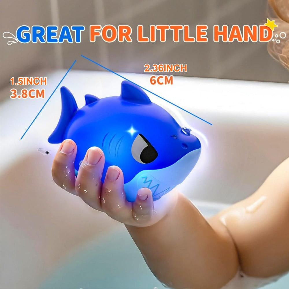 Light-Up Ocean Animal Bath Toy Sets with Random 6, 8 or 10-Piece Checkout Assortments Pictured — image 2