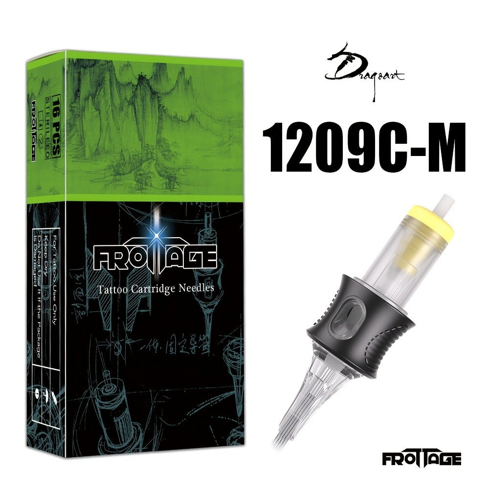 Tattoo Cartridge Needles with Frotage Label, 26 Retained RL RLT RS CM and M1 Cartridge Size Options — image 26