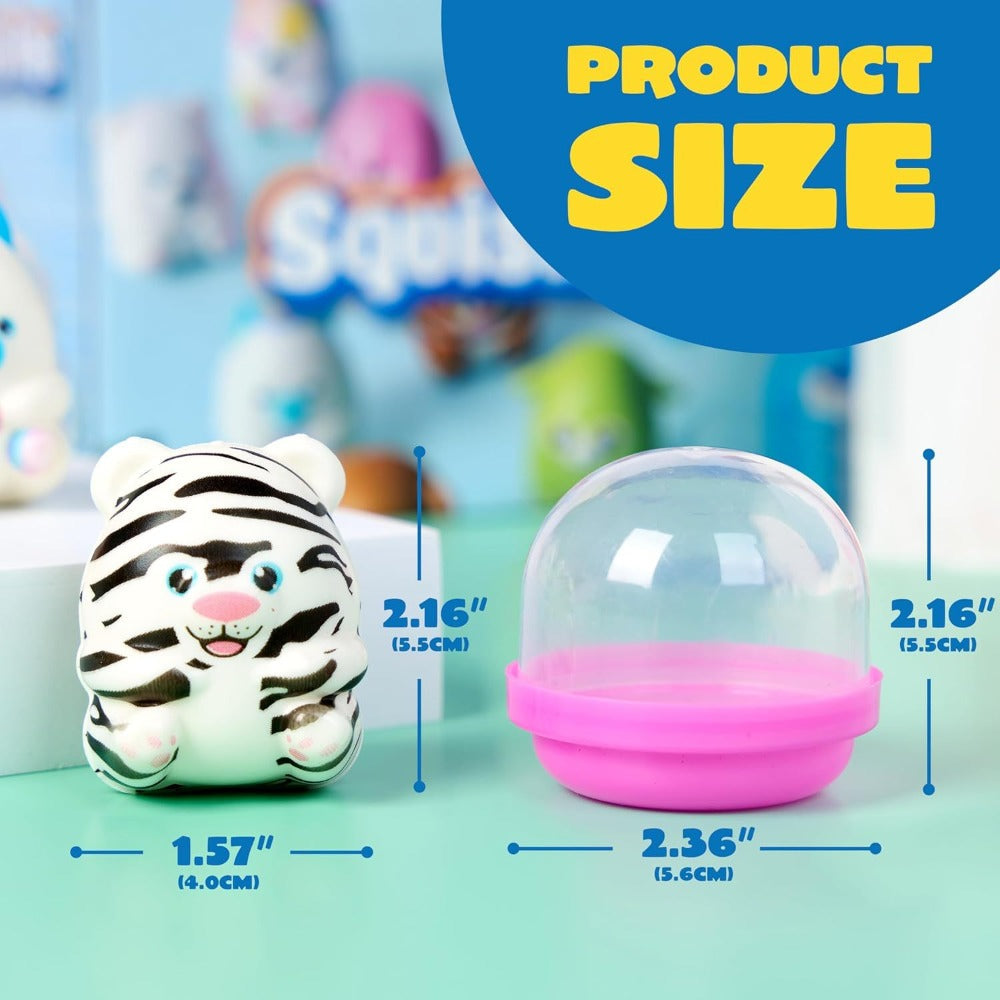 Mochi Squishy Toys 20 Pack, Slow Rising Cute Animal Squishies Bulk Party Favors for Kids, Classroom Prizes — image 10