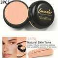 Waterproof Matte Concealer 3 Pack, Full Coverage Plant-Based Formula for Dark Circles, & Blemishes — image 11
