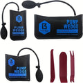 Car Air Wedge Pump Bag 3-Pack – Blue Auto Body Restoration Airbag Tool for Door Panel Opening, Lock Picking & Dent Repair | N