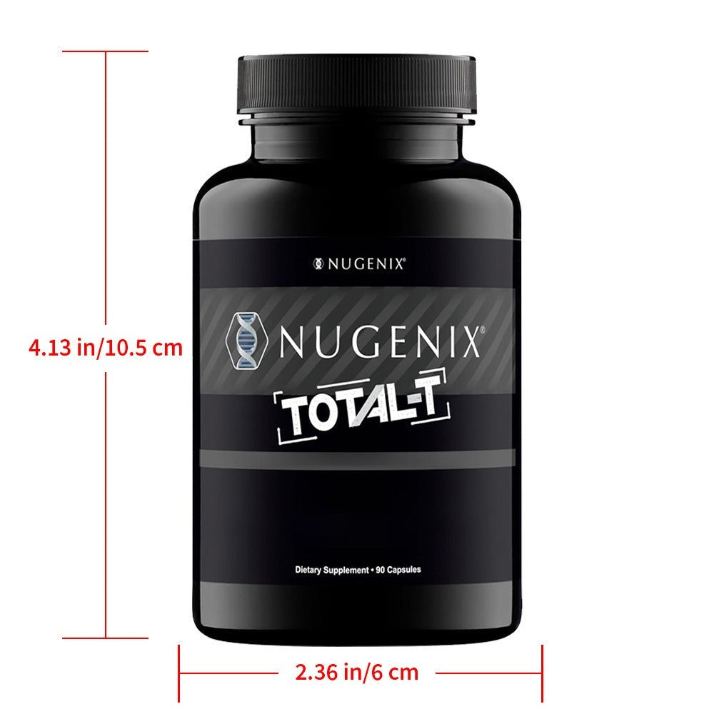 Testosterone Support Supplement for Men Total-T – Supports Free and Total Testosterone Levels, Natural Male Vitality & Streng