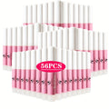 Nail Bonding Gel 56pcs Bulk Pack Strong Instant Adhesive for Press On Nails Acrylic Tips – Fast Dry Long-Lasting Clear Liquid